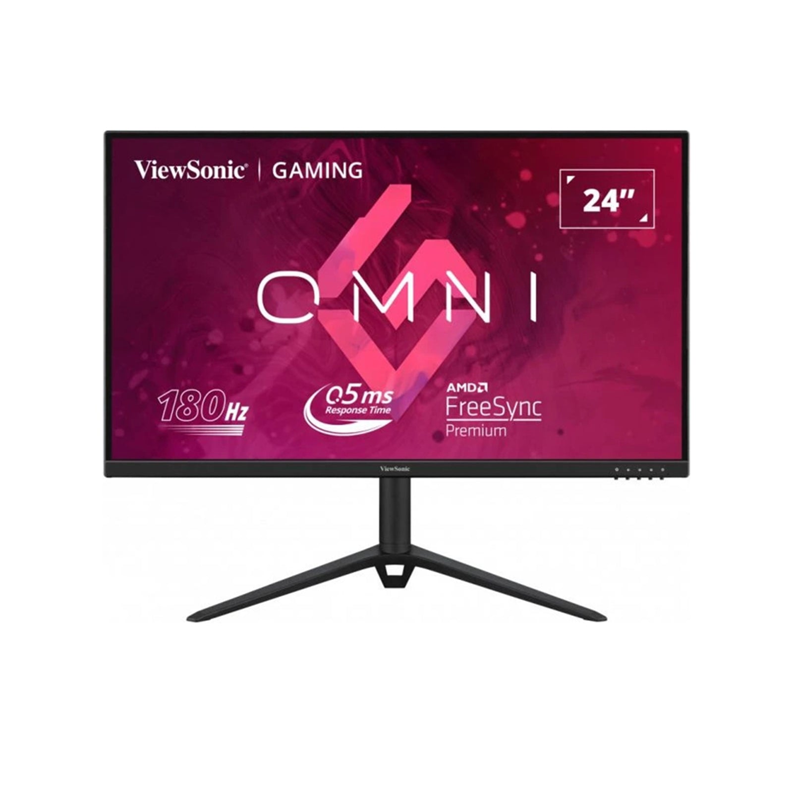 Viewsonic VX2428J 24-Inch Full HD IPS Monitor, 180Hz, Freesync, HDMI, Displayport, 0.5ms, VESA, Height Adjust, Pivot-PCR Business Solutions Ltd